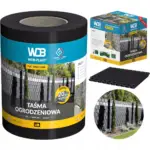 TRAKA ZA PANEL OGRADU BASIC LINE (RAL9005) CRNA ROLA=35m