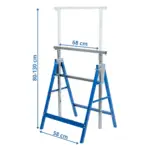 Radna koza DEDRA N1102A, 1 kom., maks. nosivost 200 kg